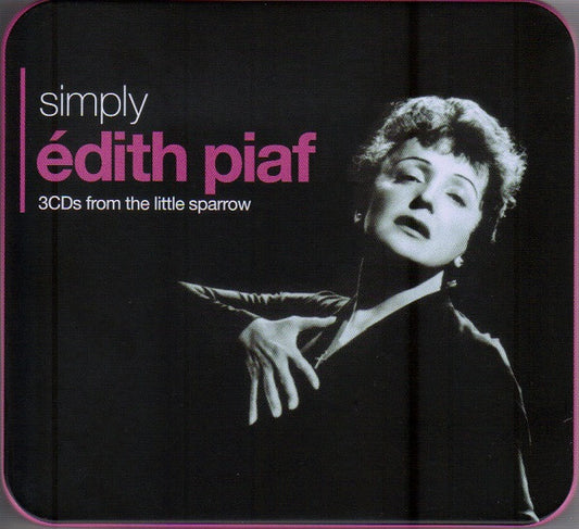 Édith Piaf – Simply Édith Piaf (3CDs From The Little Sparrow)