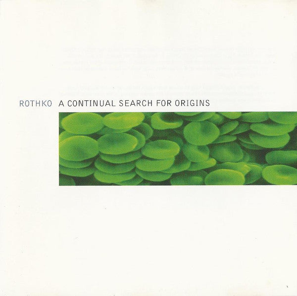 Rothko – A Continual Search For Origins
