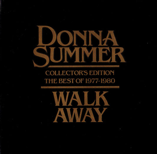 Donna Summer – Walk Away (Collector's Edition The Best Of 1977-1980)