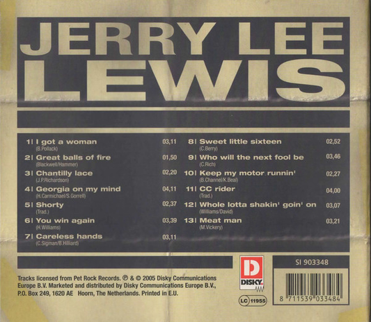 Jerry Lee Lewis – In Concert
