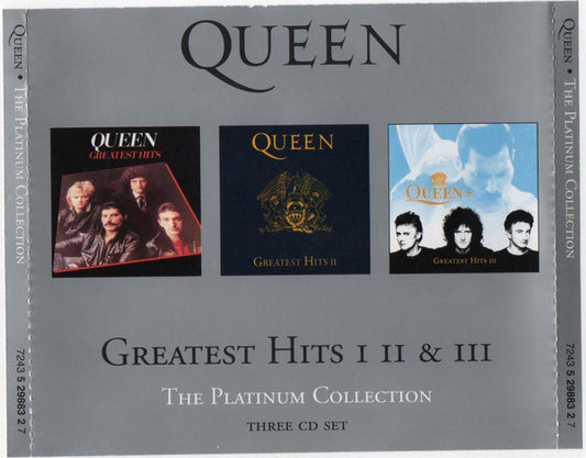 Queen – Greatest Hits I II & III (The Platinum Collection)