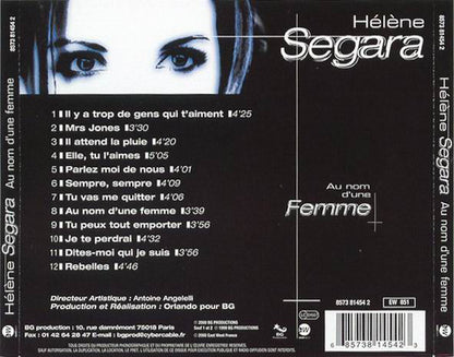 Hélène Segara - Au Nom D'Une Femme