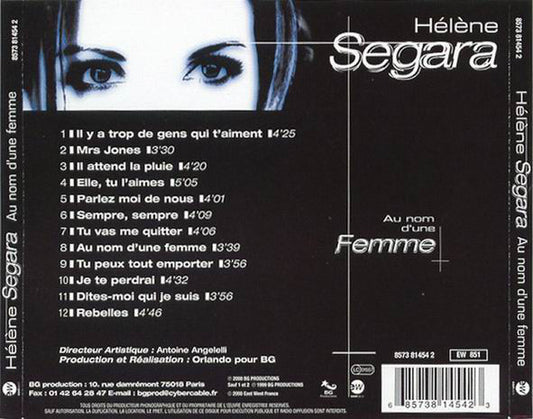 Hélène Segara - Au Nom D'Une Femme